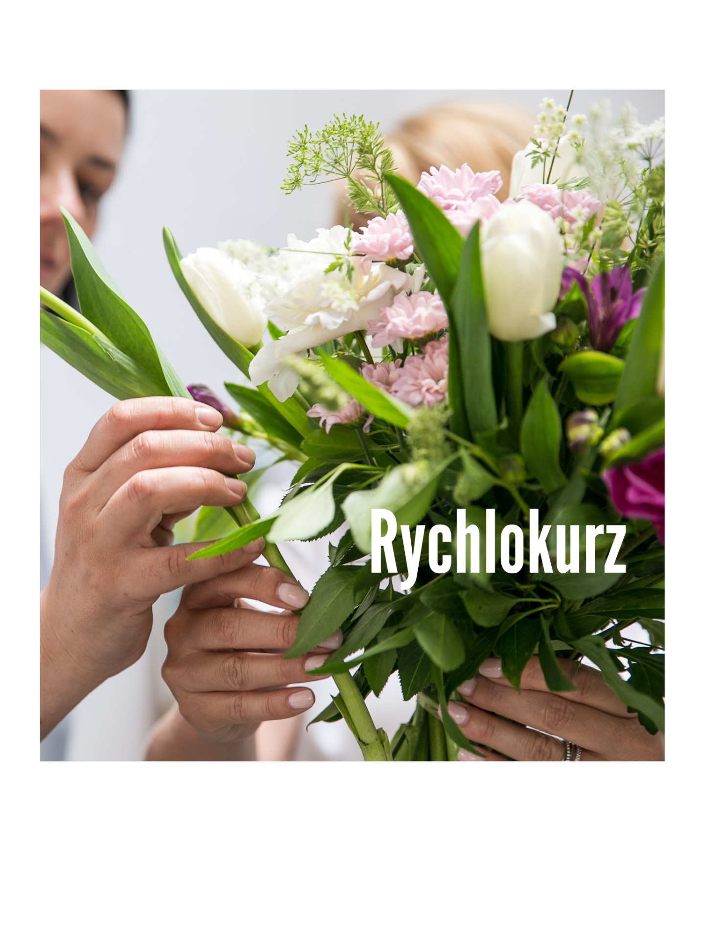 Vázaná květina nebo aranž na stůl    880,-Kč